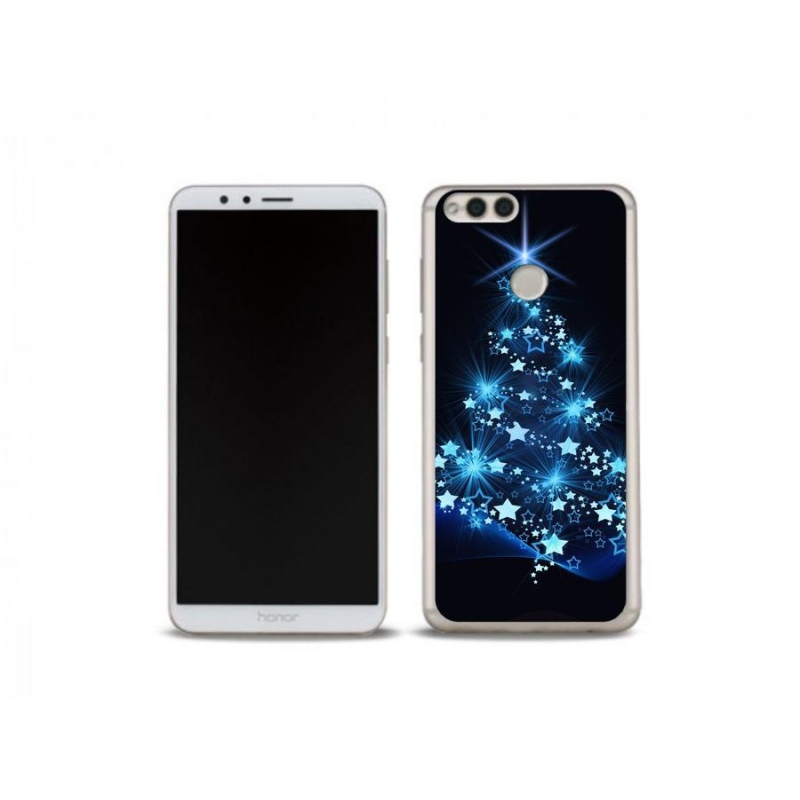 Gél borítás mmCase a Honor 7X-hez - karácsonyfa