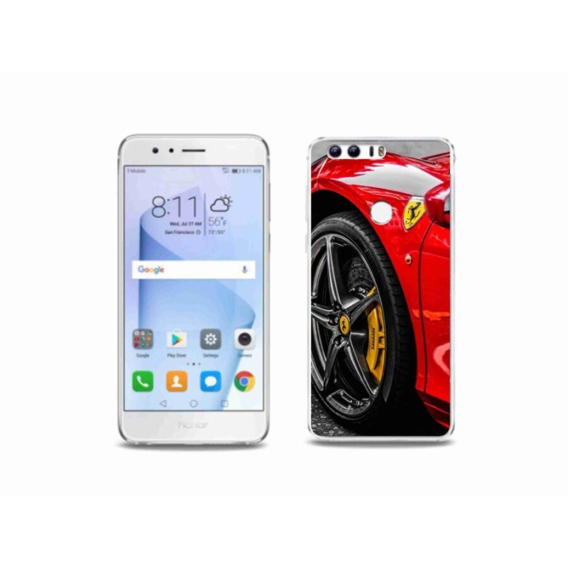 Zselés borítás mmCase a Honor 8-hoz - autó 1