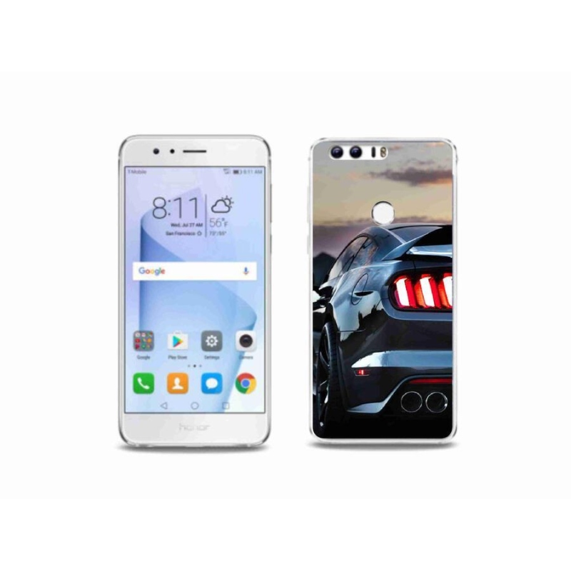 Gél borítás mmCase a Honor 8 - autó 7 számára