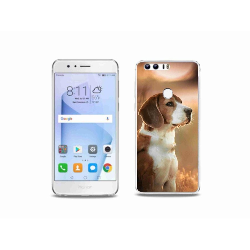 Gél borítás mmCase a Honor 8-hoz - bézs színű