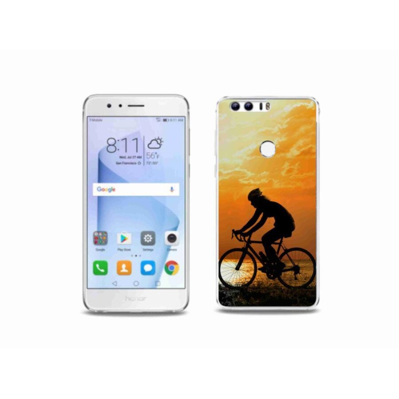 Gél borítás mmCase a Honor 8-hoz - kerékpározás