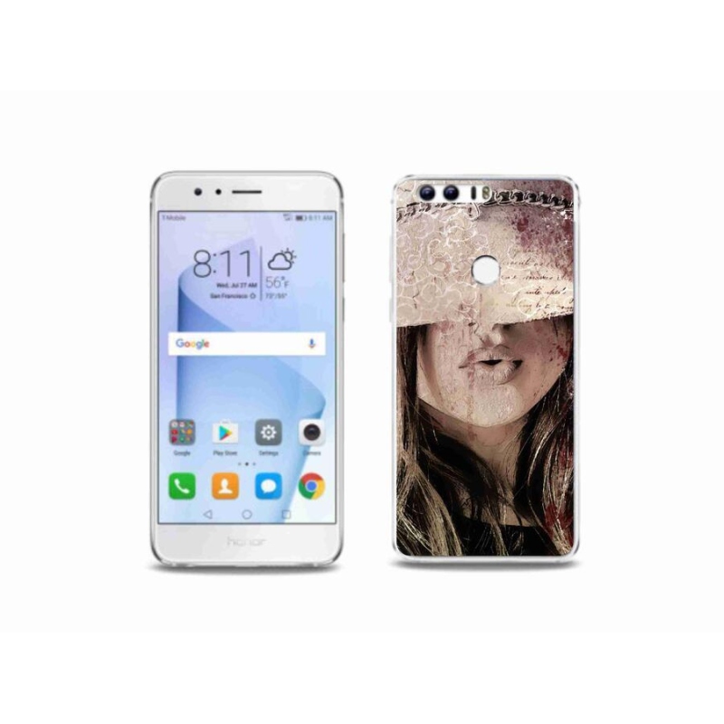 Zselés borítás mmCase a Honor 8-hoz - lány