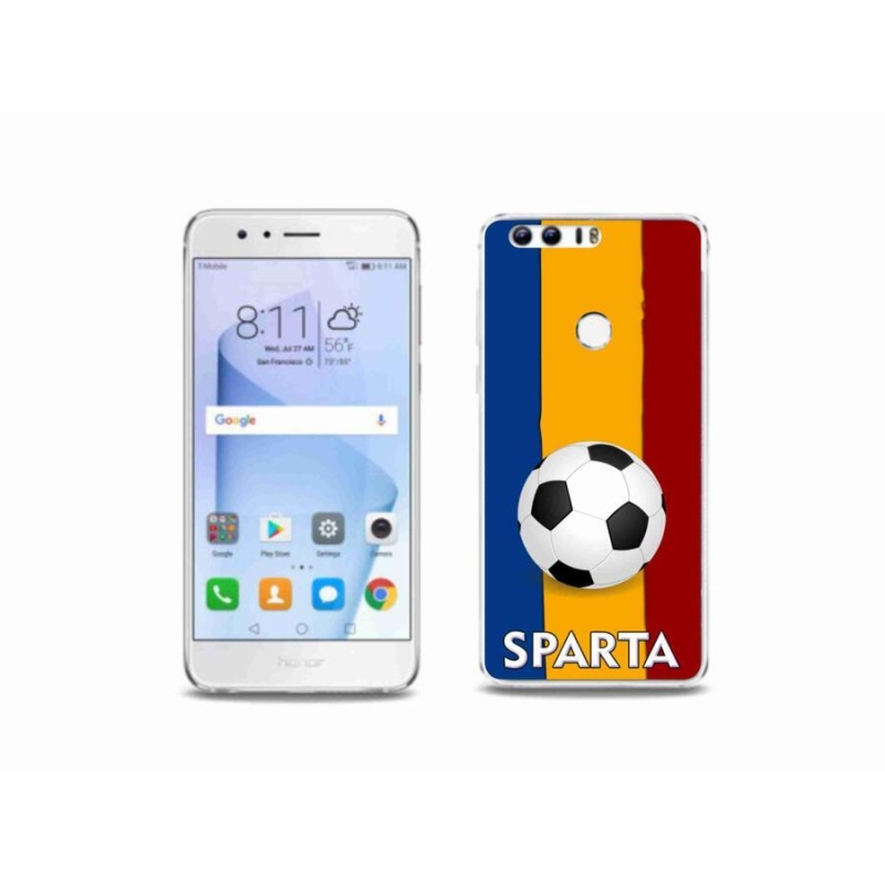 Zselés borítás mmCase a Honor 8-hoz - futball 1
