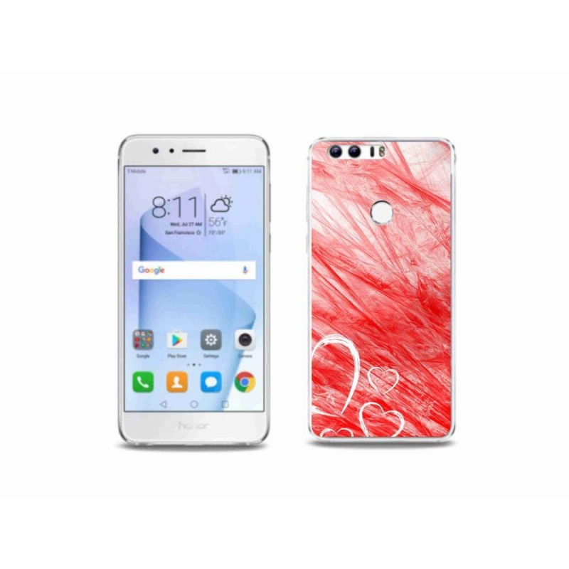Zselés borítás mmCase a Honor 8-hoz - szív