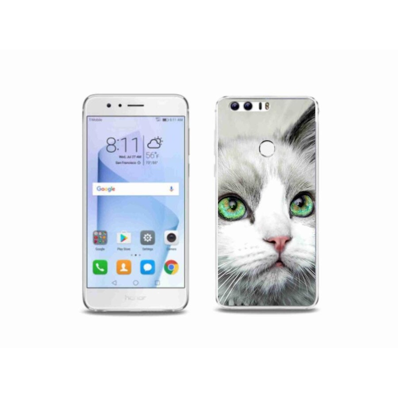 Zselés borítás mmCase a Honor 8-hoz - cat view