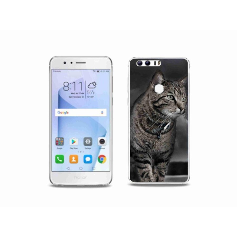 Zselés borítás mmCase a Honor 8-hoz - cat