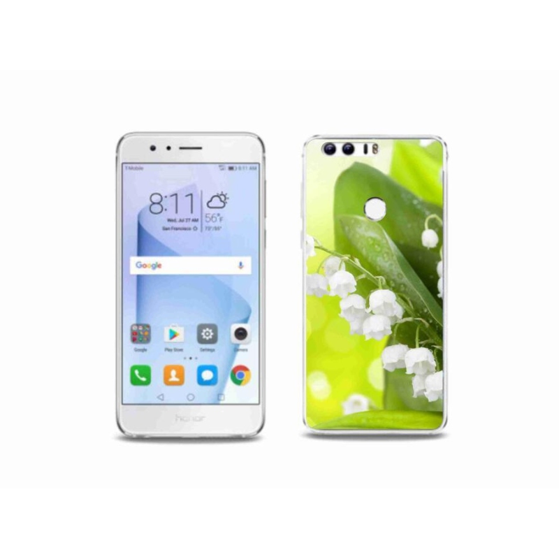 Gél borítás mmCase a Honor 8-hoz - lily of the valley