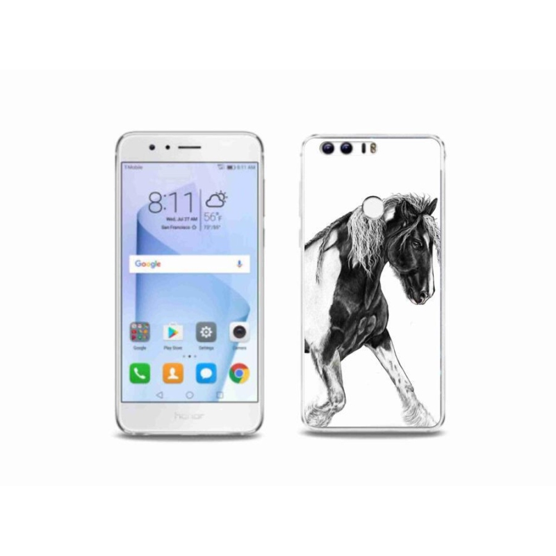 Zselés borítás mmCase a Honor 8-hoz - ló