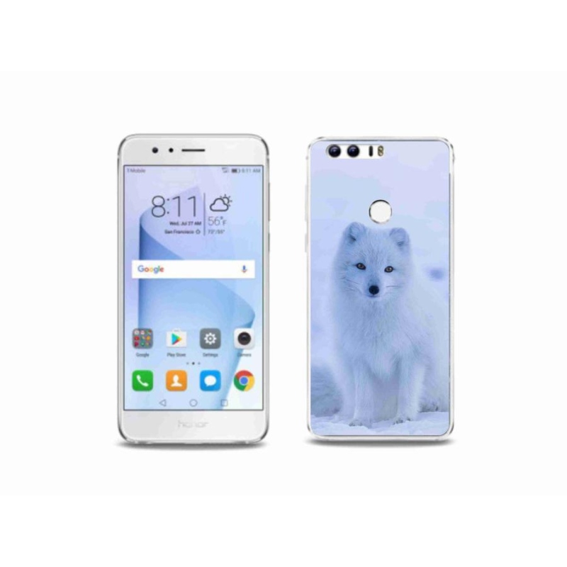 Zselés borítás mmCase a Honor 8-hoz - polár róka