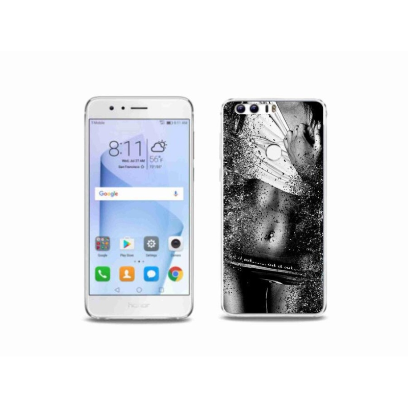 Gél borítás mmCase a Honor 8-hoz - szexi nő 1
