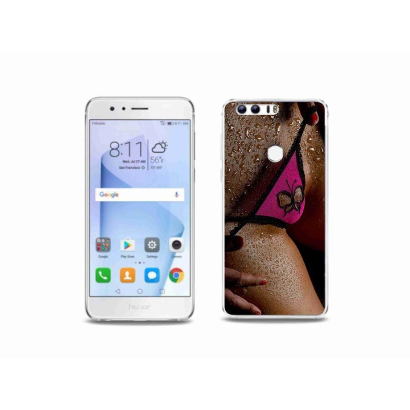 Gél borítás mmCase a Honor 8-hoz - szexi nő