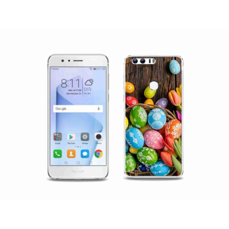 Gél borítás mmCase a Honor 8-hoz - Húsvéti tojás