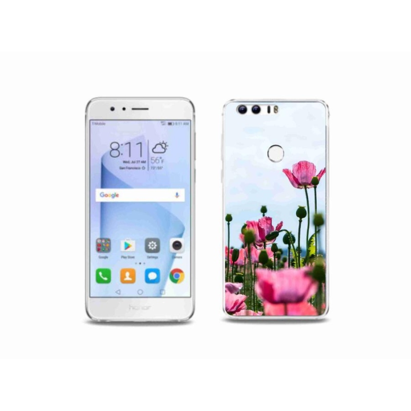 Zselés borítás mmCase a Honor 8-hoz - mákos