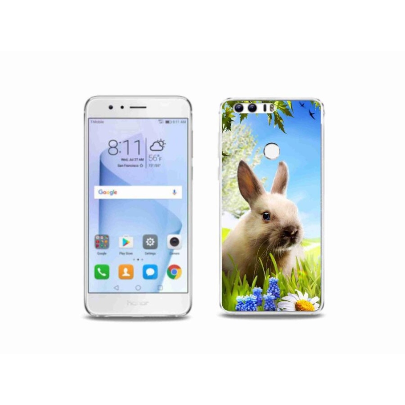 Zselés borítás mmCase a Honor 8-hoz - nyuszi
