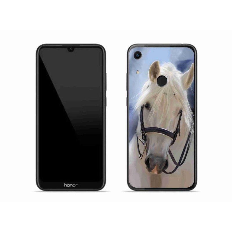 Zselés borítás mmCase a Honor 8A-hoz - fehér ló
