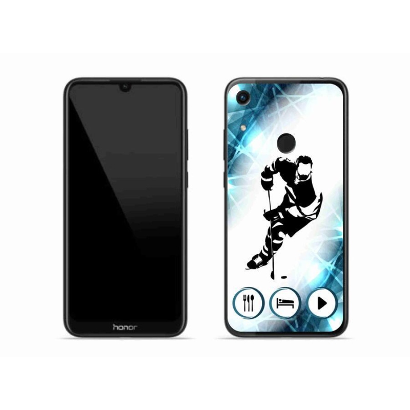 Zselés borítás mmCase a Honor 8A számára - hoki 1