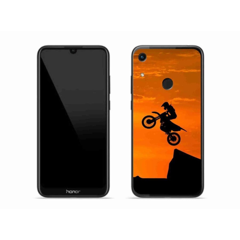 Zselés borítás mmCase a Honor 8A számára - motocross