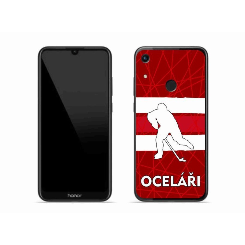 Gél borítás mmCase a Honor 8A számára - Steelers