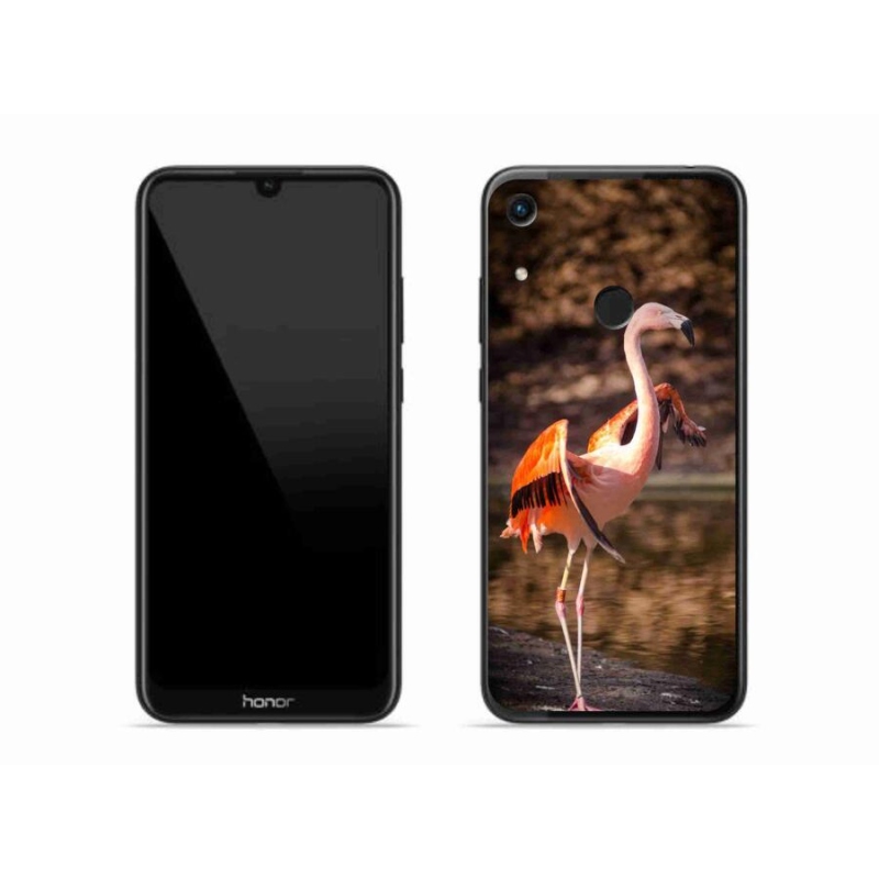 Zselés borítás mmCase a Honor 8A készülékhez - flamingó 2