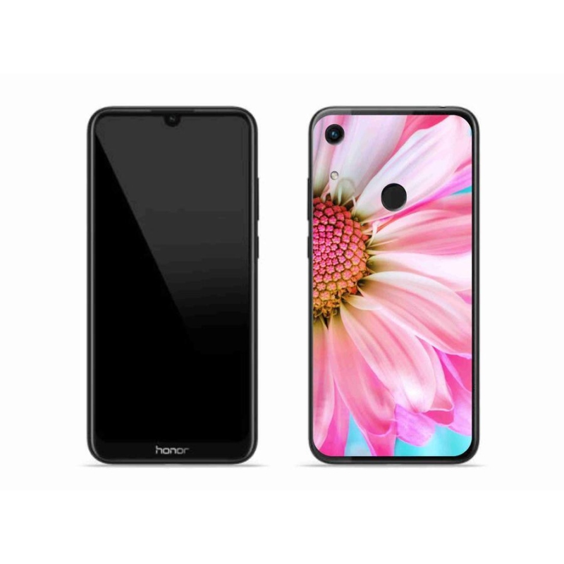 Zselés borítás mmCase a Honor 8A-hoz - rózsaszín virág
