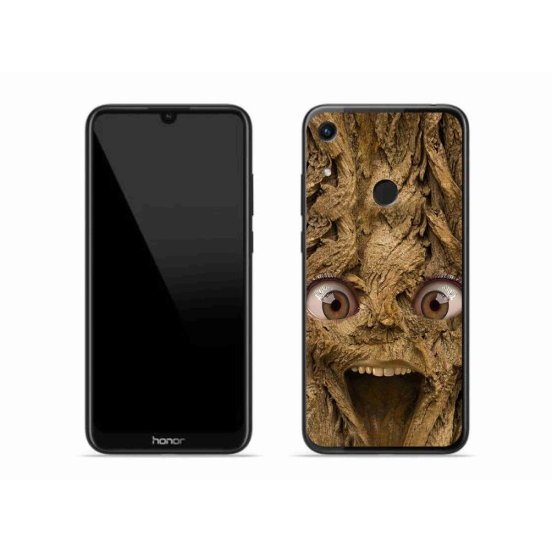 Gél borítás mmCase a Honor 8A számára - boldog fa szemekkel
