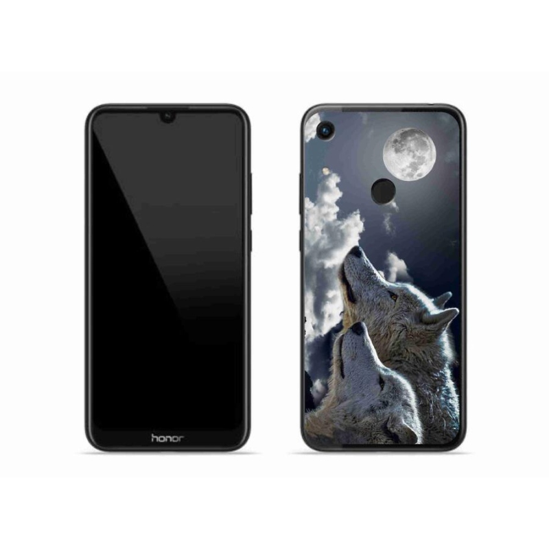 Gél borítás mmCase a Honor 8A számára - farkasok