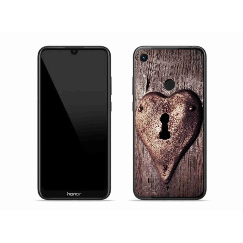 Zselés borítás mmCase a Honor 8A számára - szív alakú zár