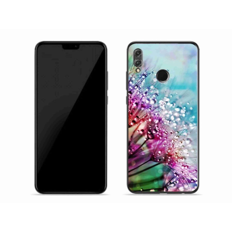 Gél borító mmCase a Honor 8X-hez - színes virágok