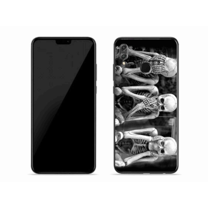 Zselés borítás mmCase a Honor 8X készülékhez - csontvázak