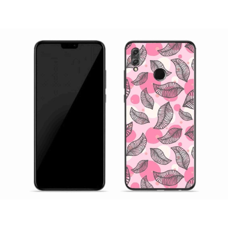 Zselés borító mmCase a Honor 8X-hez - rajzfilmes hulló levelek