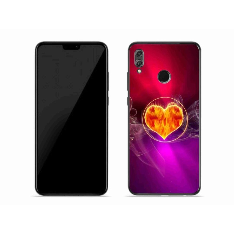 Gél borítás mmCase a Honor 8X-hez - tüzes szív