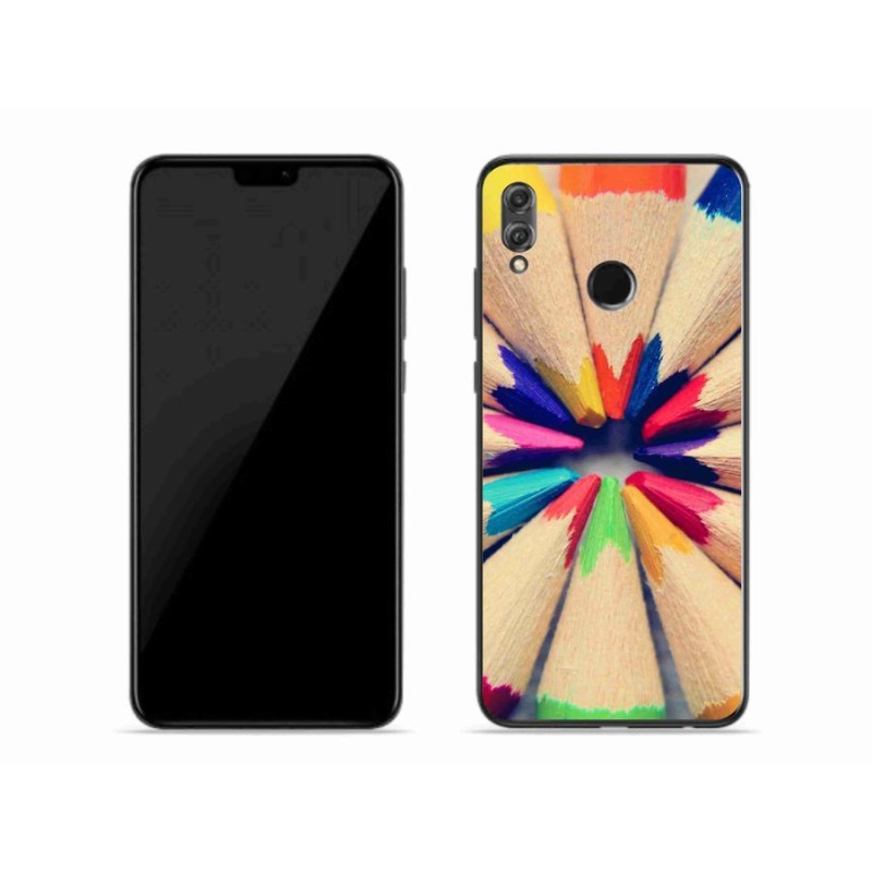 Zselés borító mmCase a Honor 8X-hez - zsírkréták