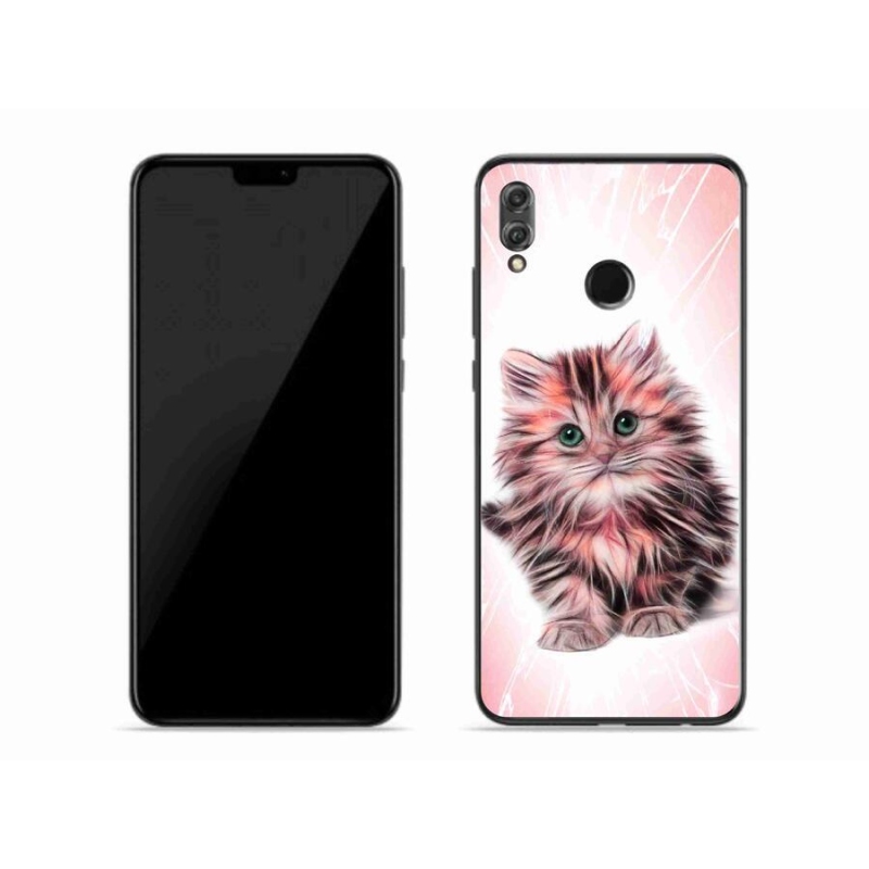 Gél borítás mmCase a Honor 8X-hez - aranyos cica