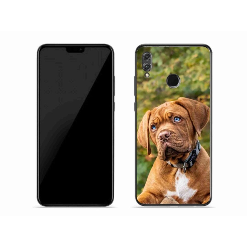 Zselés borítás mmCase a Honor 8X-hez - kölyökkutyakék