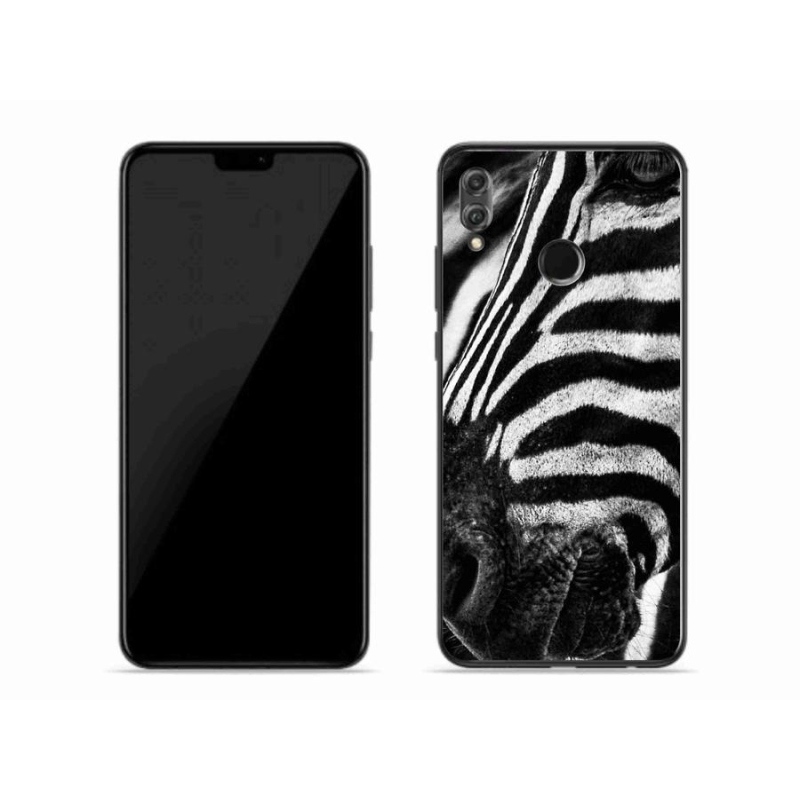 Zselés borítás mmCase a Honor 8X készülékhez - zebra