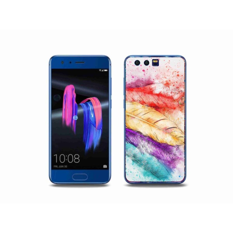 Zselés borítás mmCase a Honor 9-hez - színes toll