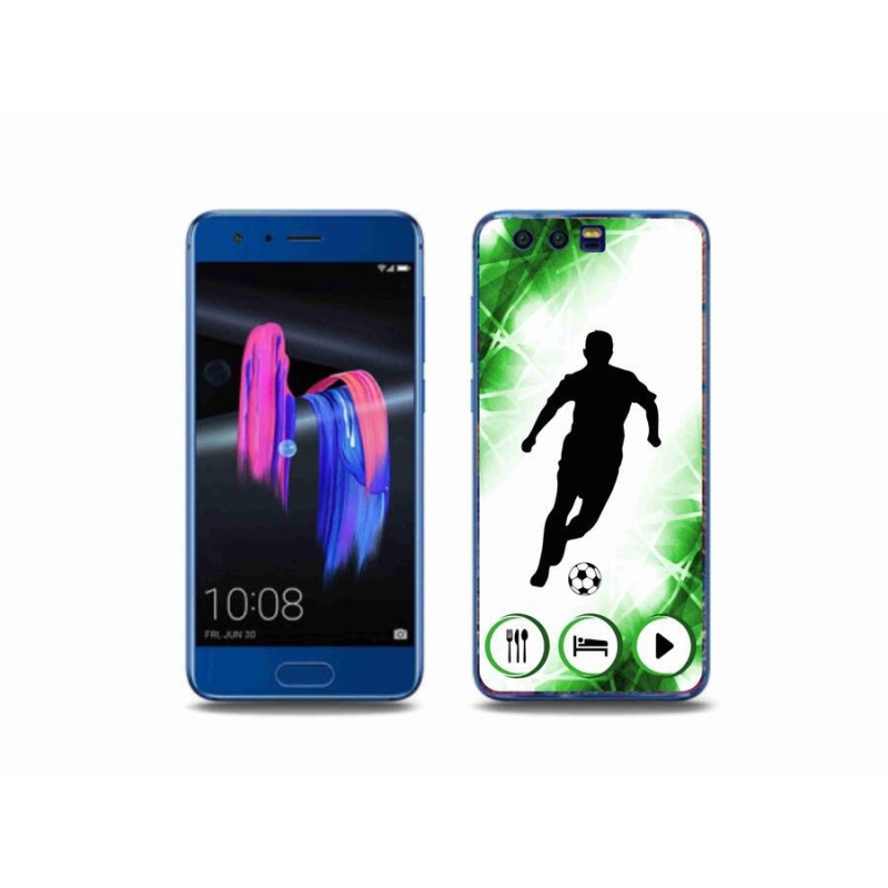 Gél borító mmCase a Honor 9-hez - focista
