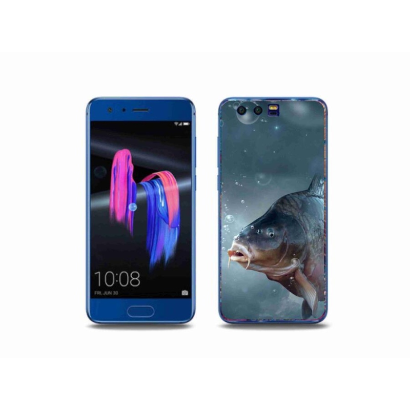 Zselés borítás mmCase a Honor 9-hez - ponty és buborékok
