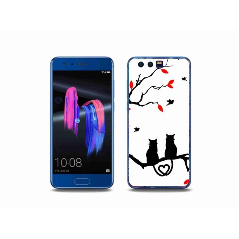 Gél borítás mmCase a Honor 9-hez - macska szeretet