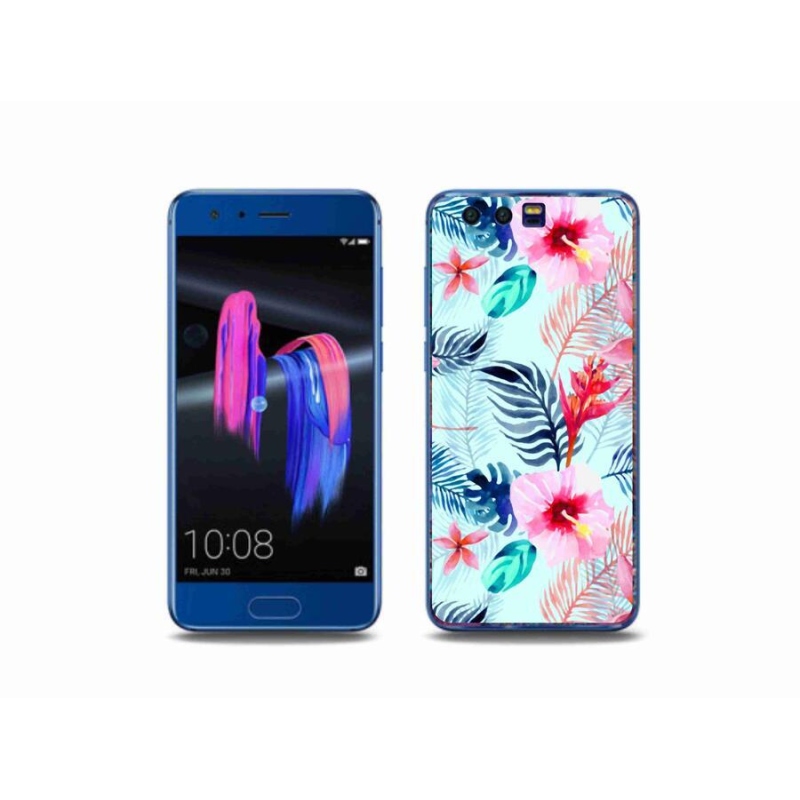 Zselés borítás mmCase a Honor 9-hez - virágok