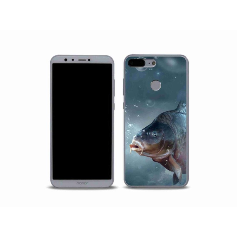 Gél borítás mmCase a Honor 9 Lite számára - ponty és buborékok