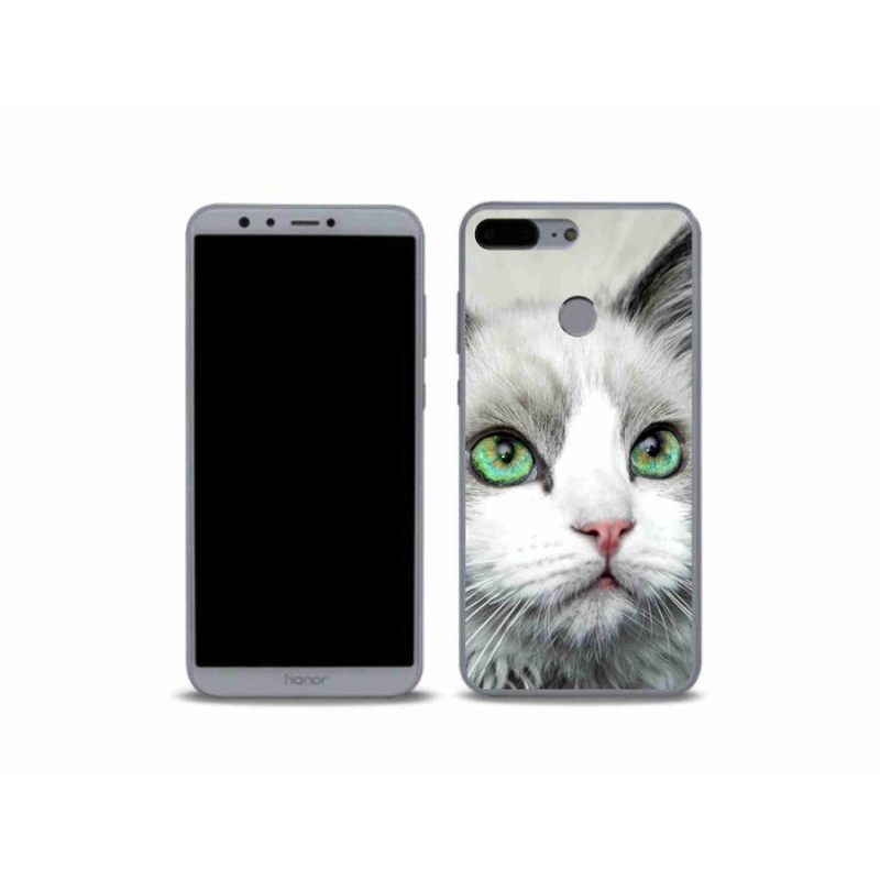 Zselés borítás mmCase a Honor 9 Lite-hoz - macska nézet