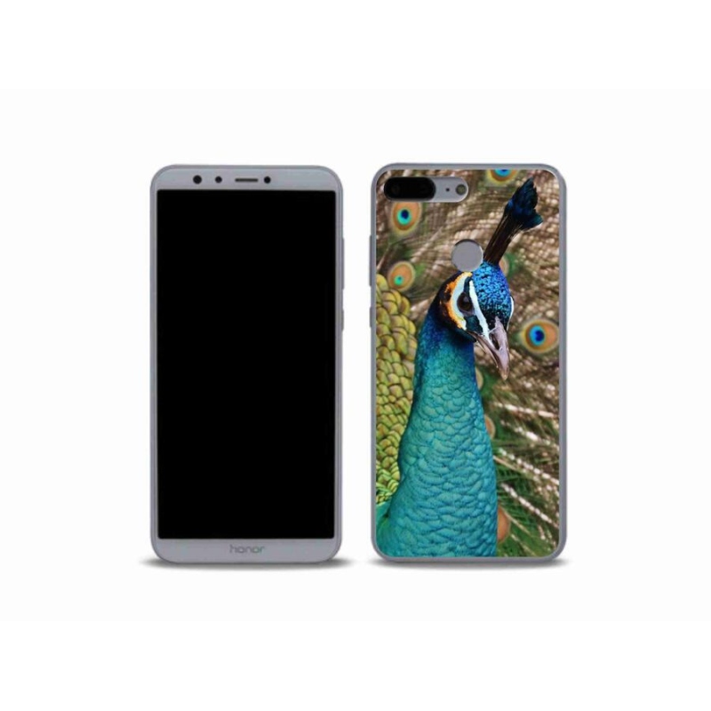 Zselés borítás mmCase a Honor 9 Lite-hoz - páva