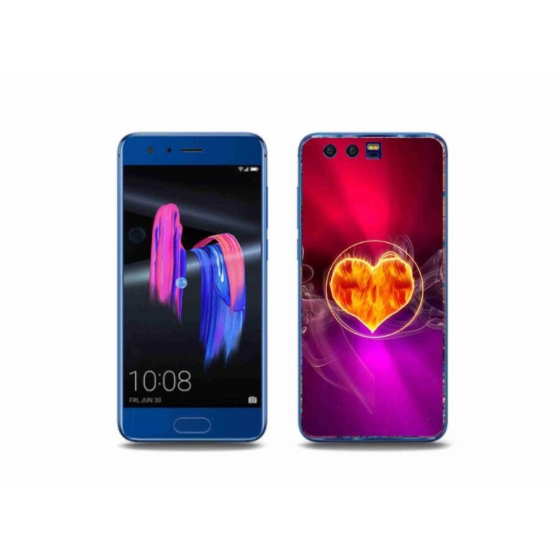 Gél borítás mmCase a Honor 9 készülékhez - tüzes szív