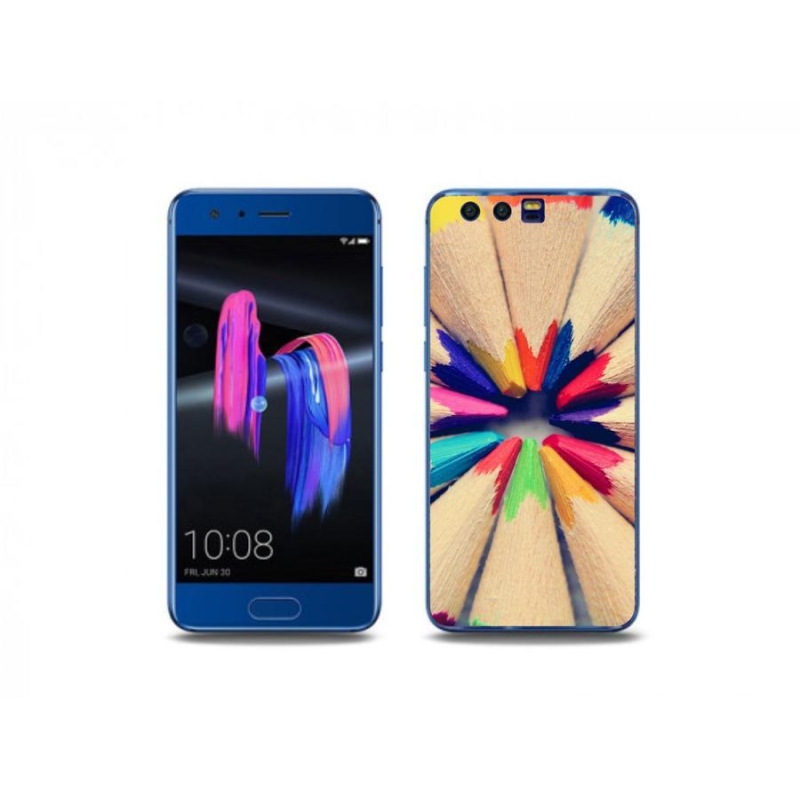 Zselés borító mmCase a Honor 9-hez - zsírkréták