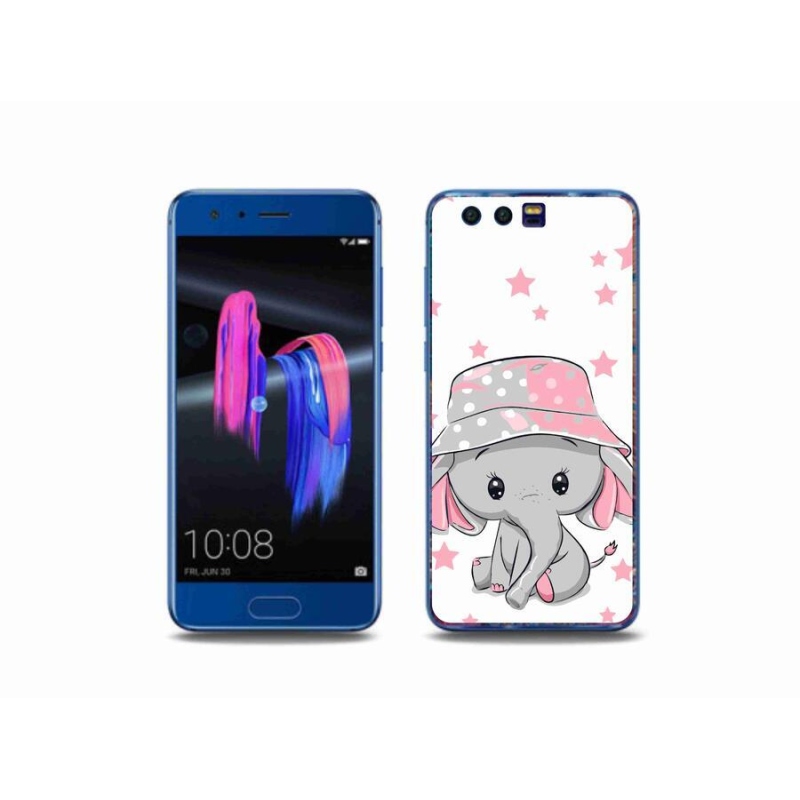 Zselés borítás mmCase a Honor 9-hez - rózsaszín elefánt
