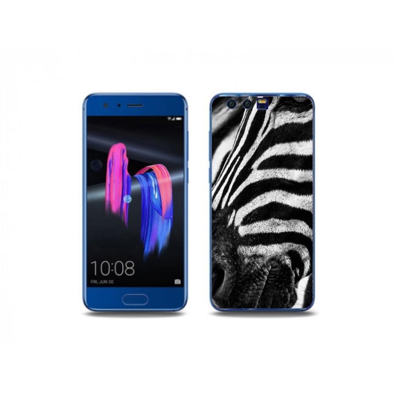 Zselés borítás mmCase a Honor 9 készülékhez - zebra