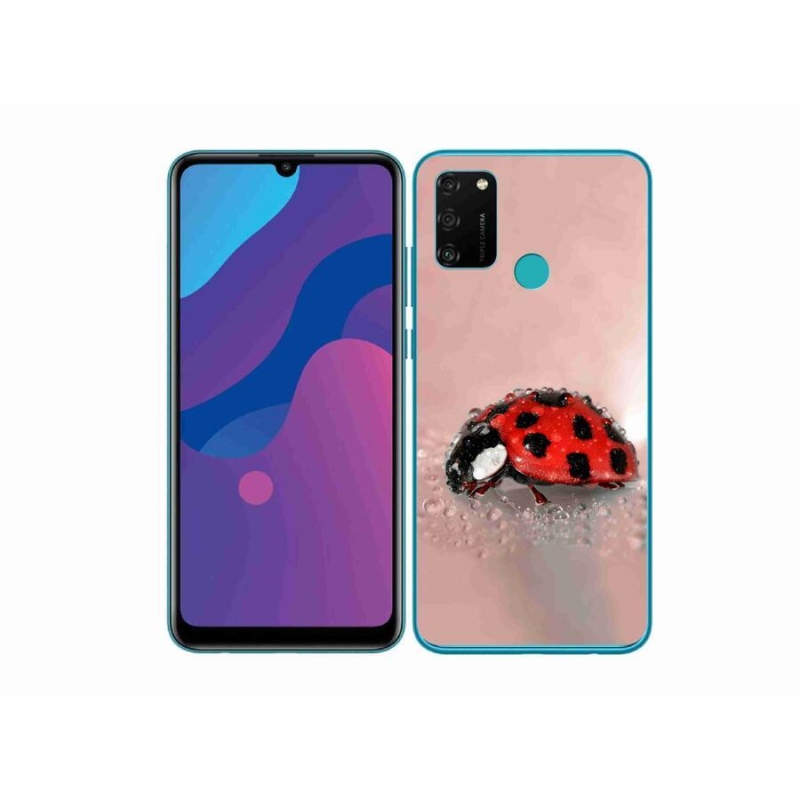 Gél borítás mmCase a Honor 9A készülékhez - katicabogár
