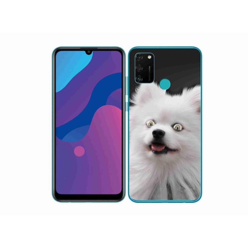 Zselés borítás mmCase a Honor 9A-hoz - fehér tipp