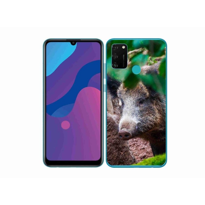 Zselés borítás mmCase a Honor 9A készülékhez - vaddisznó